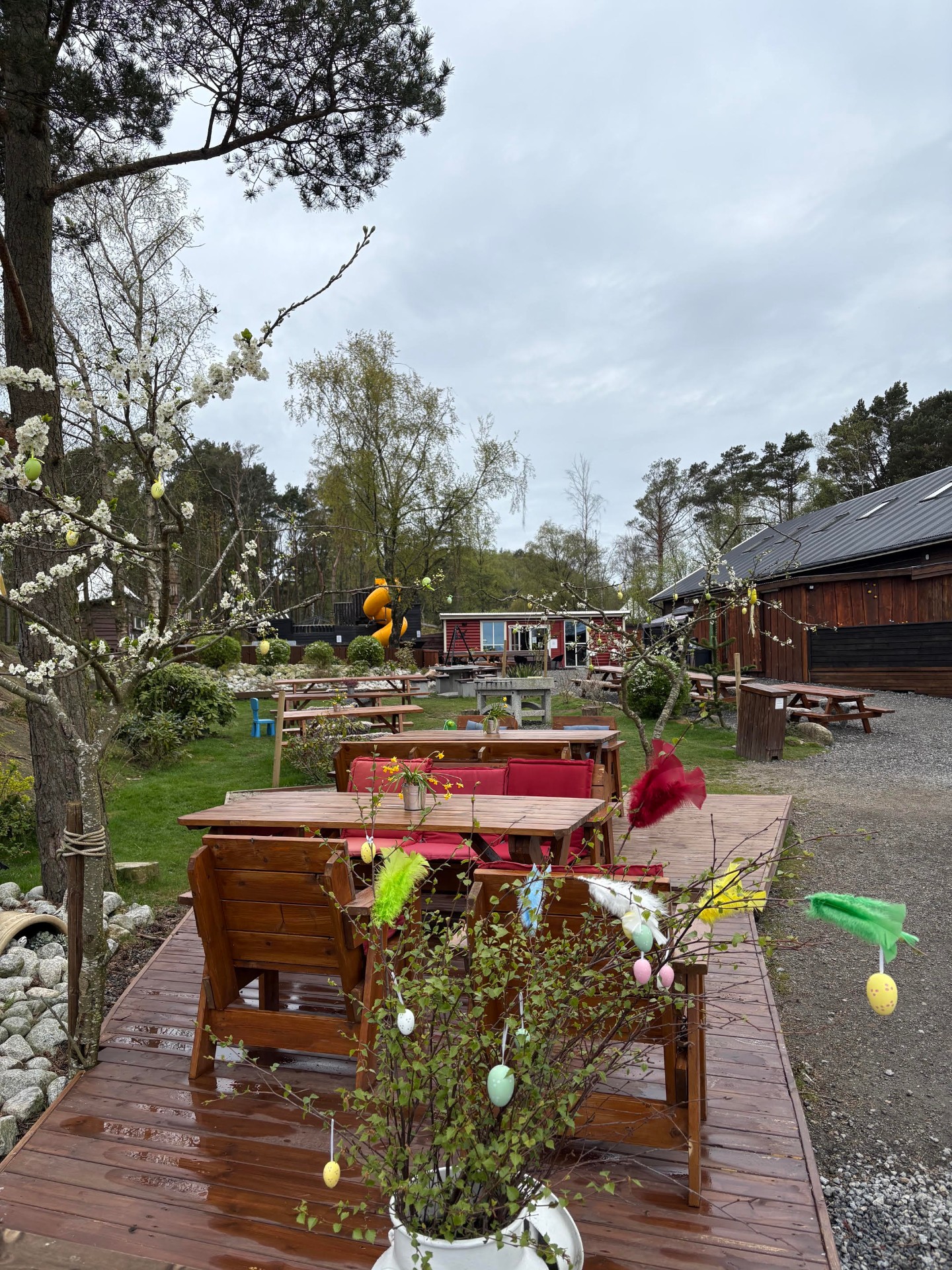 Gode terrasser med sitteplasser – perfekt i solen