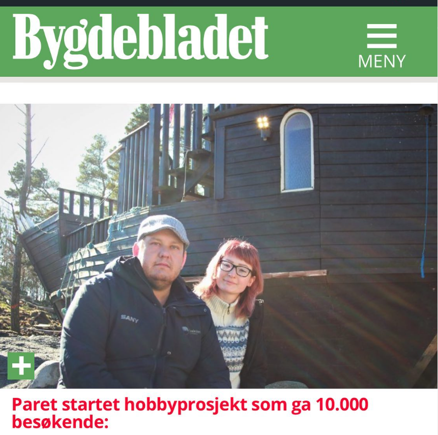 Bygdebladet: Paret startet hobbyprosjekt som ga 10.000 besøkende